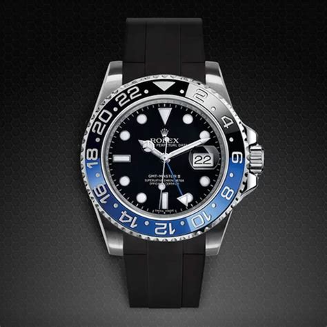 bracelet caoutchouc rolex gmt